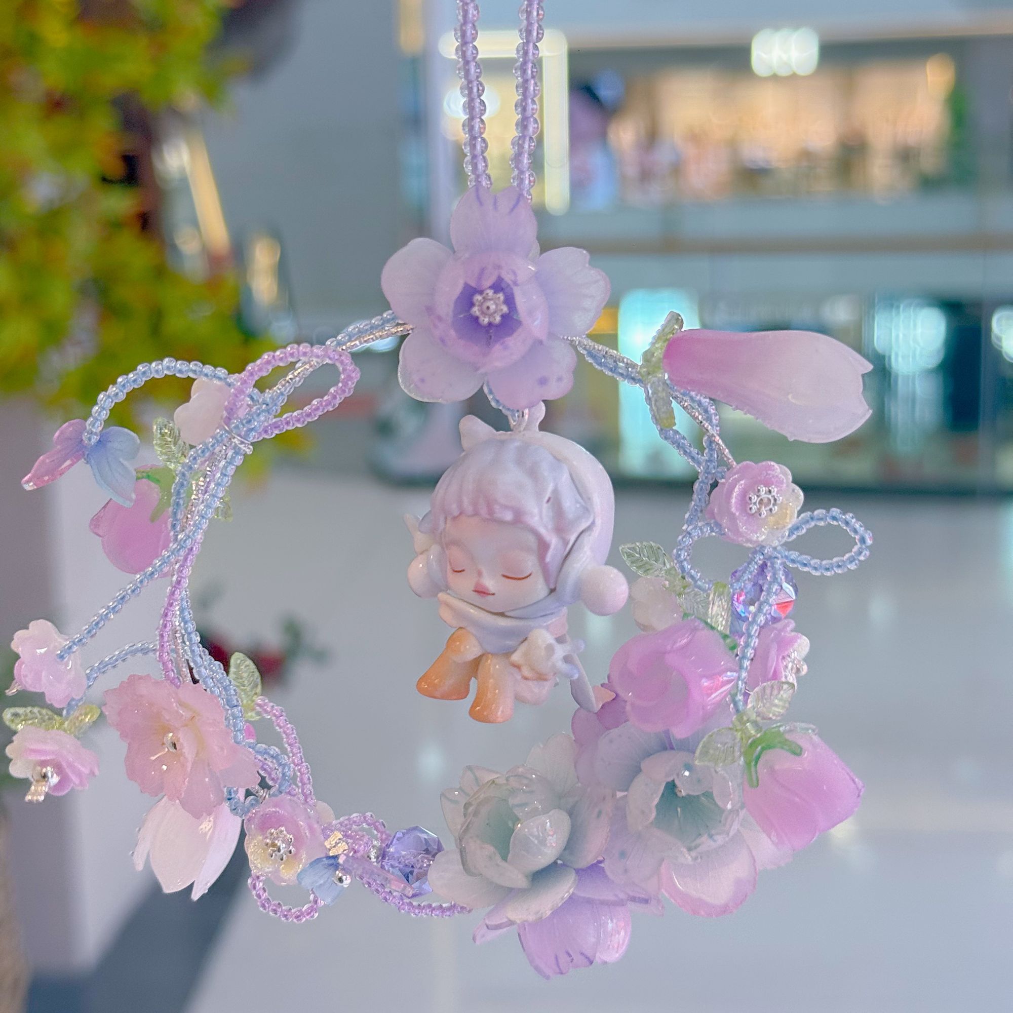 喜柿diy-夏日新品高级感奢华材料热缩花苞花玻璃米珠混锅专用链接