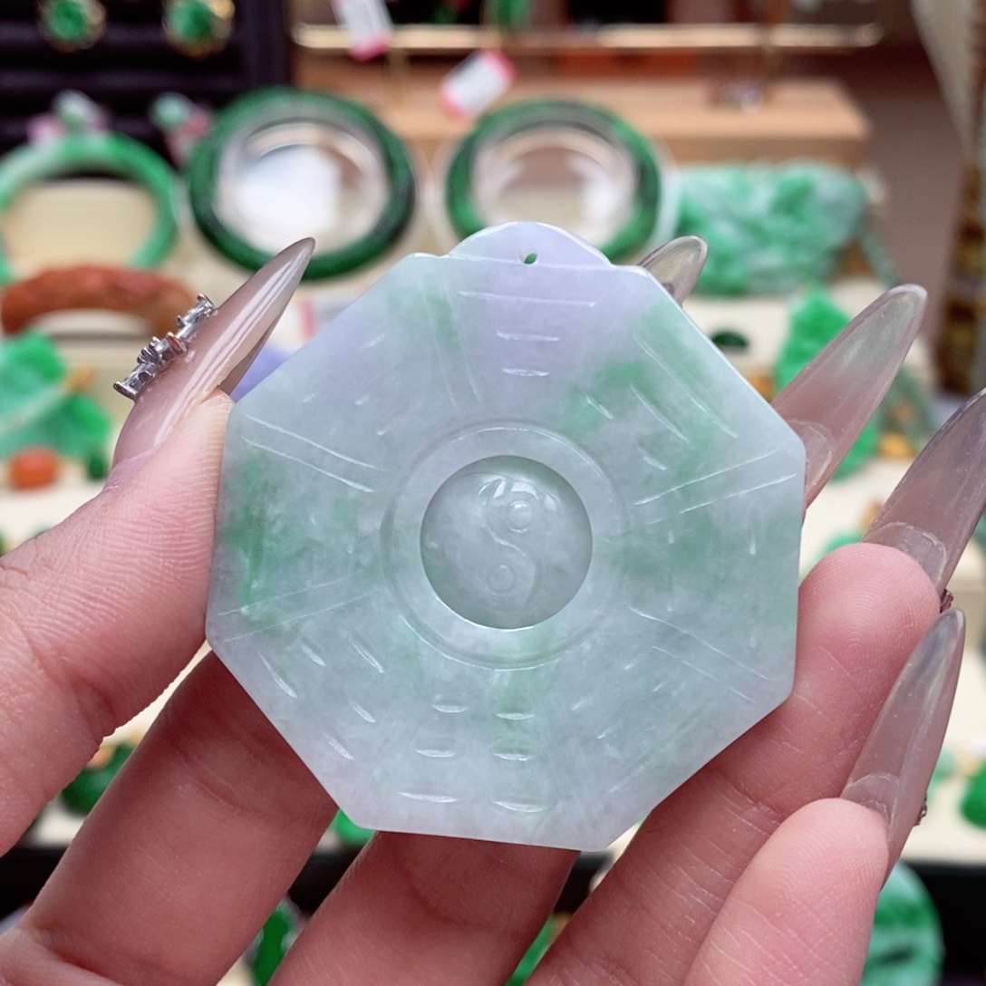 颈饰未镶嵌翡翠翡翠吊坠