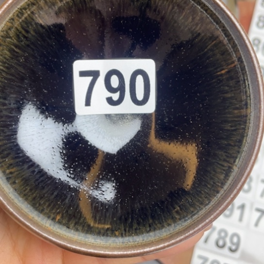 茶盏沐雨茶器柴烧主人杯