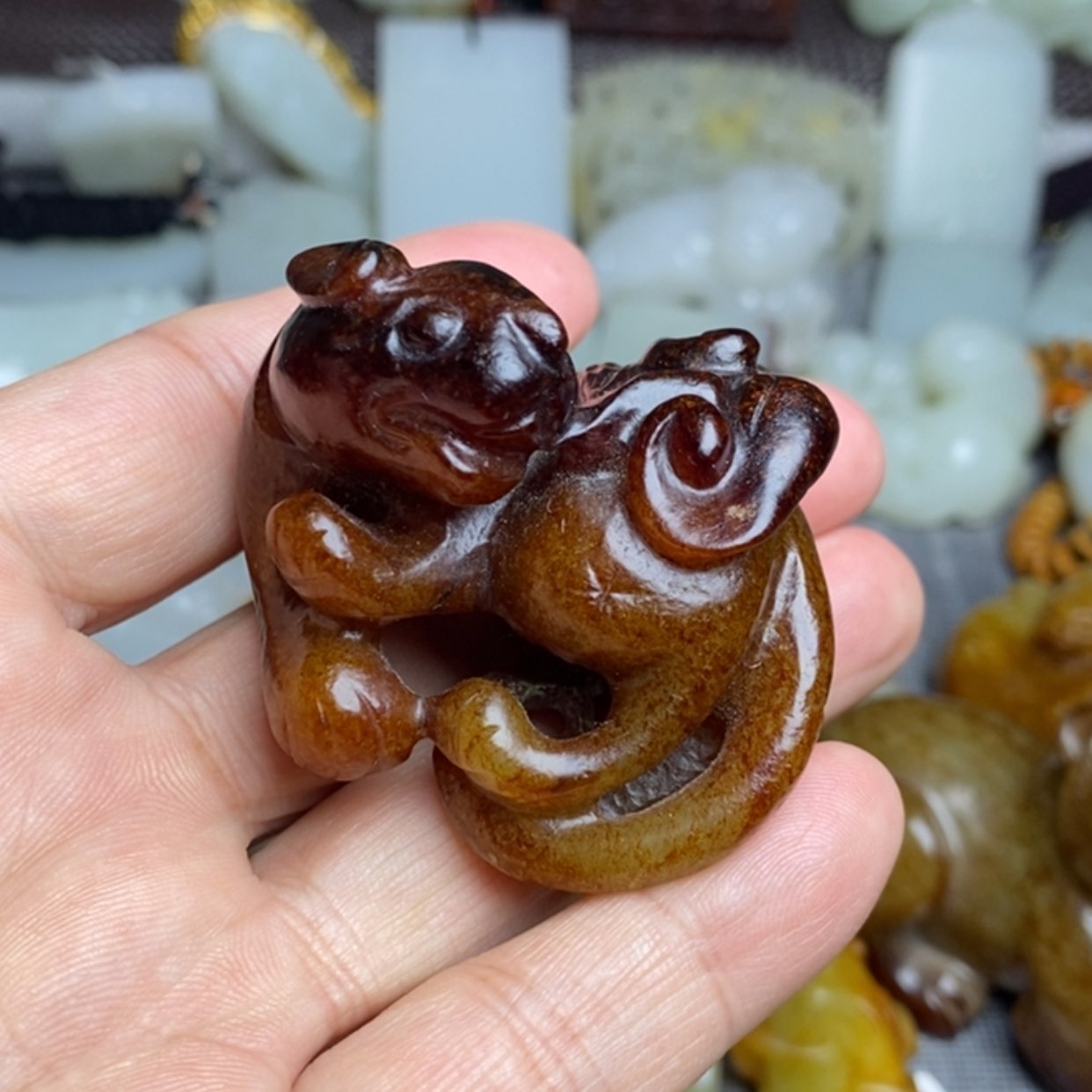 【闪购商品】和田玉（糖玉）颈饰未镶嵌