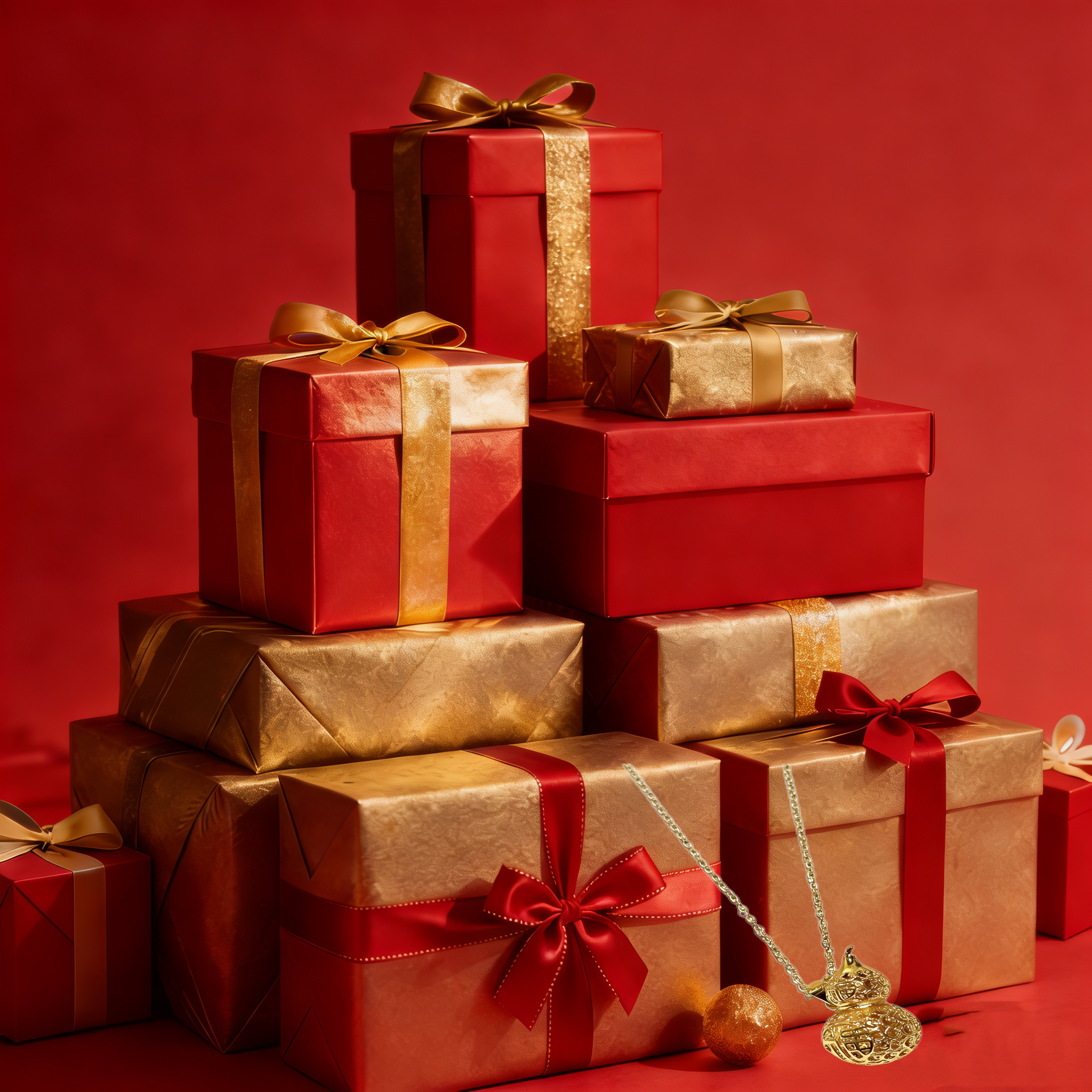 铭月甄选春节礼盒精品挂饰F98