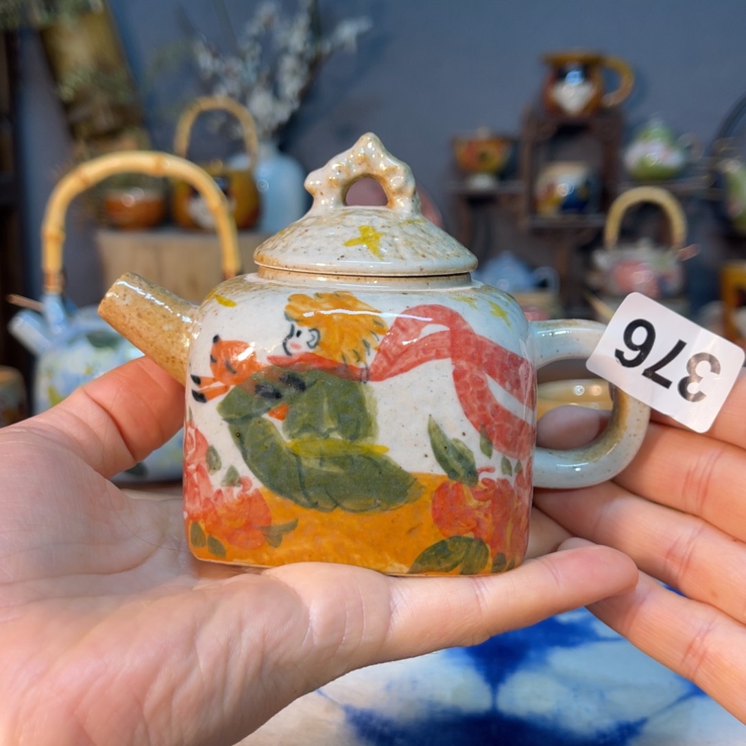 杯素浅陶瓷手工手绘