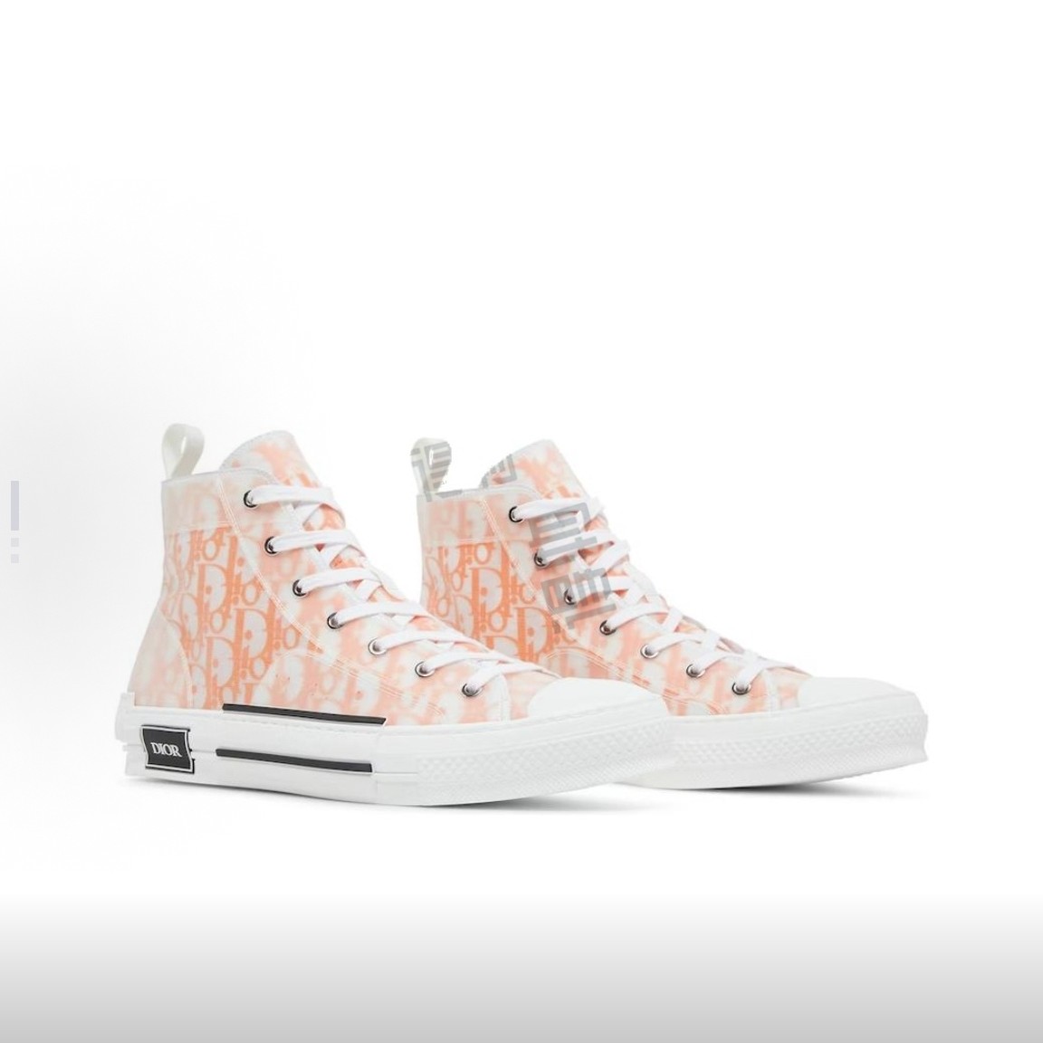 99新 DIOR/迪奥 S119 B23 运动 高帮 时尚板鞋 橙色41 42 43码