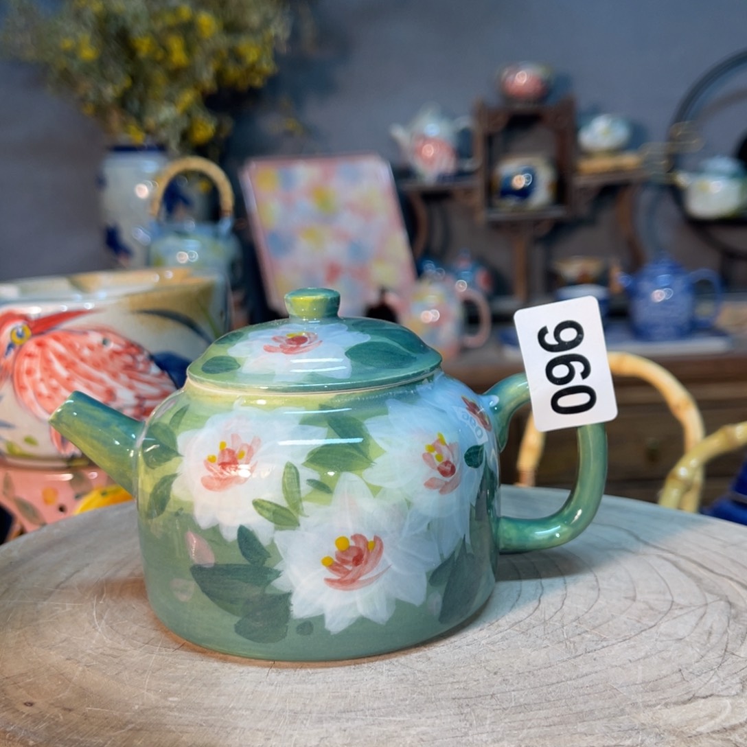 杯素浅陶瓷手工手绘