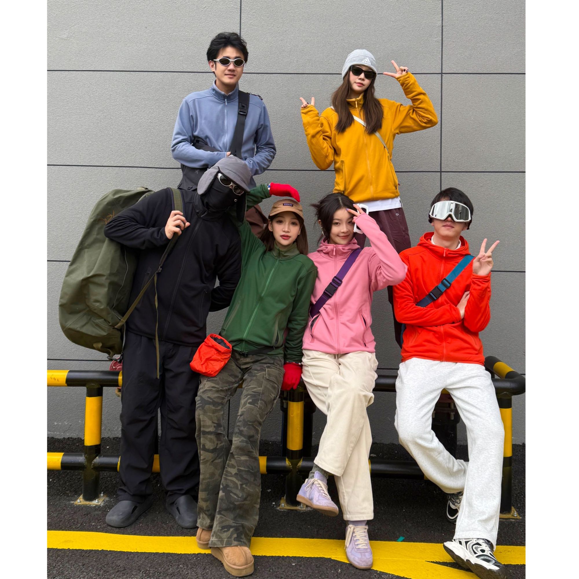 【蛋蛋】FUN肆过春秋！男女款时尚百搭多彩全拉链抓绒外套中间层内胆