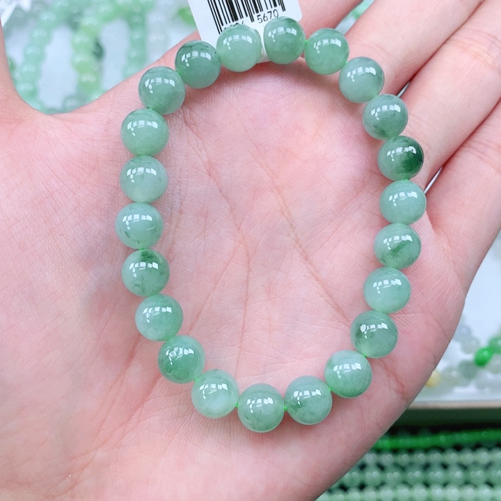 未镶嵌手链翡翠翡翠