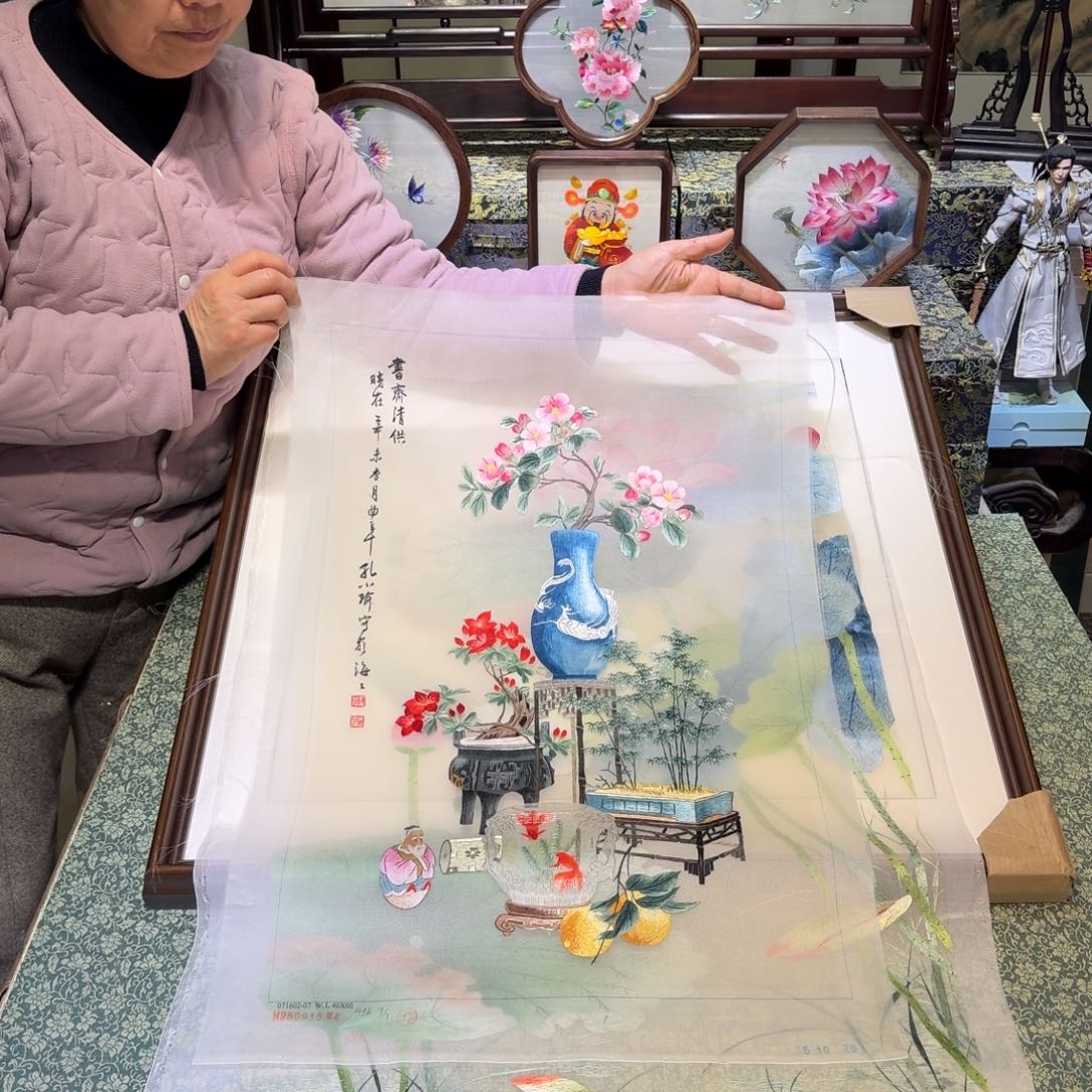 刺绣手工苏绣工艺