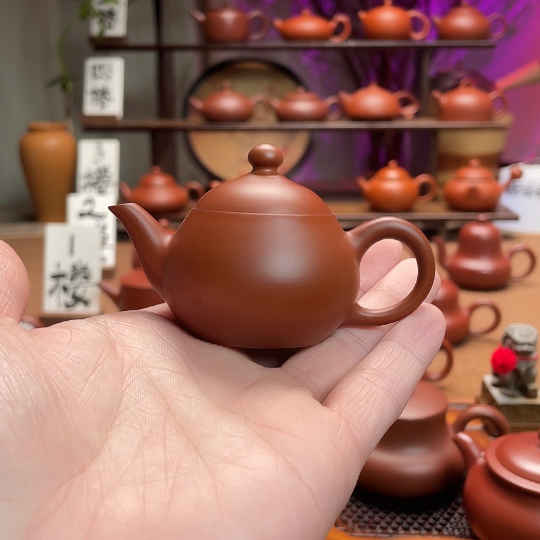 紫砂茶壶潮州手拉