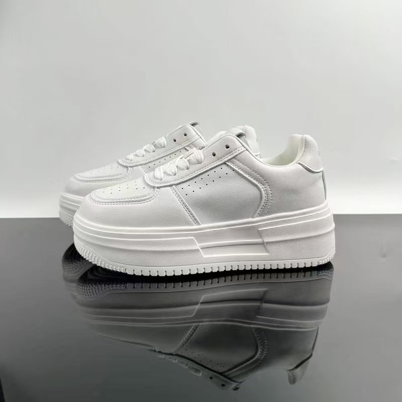 333 复古厚底小白休闲板鞋