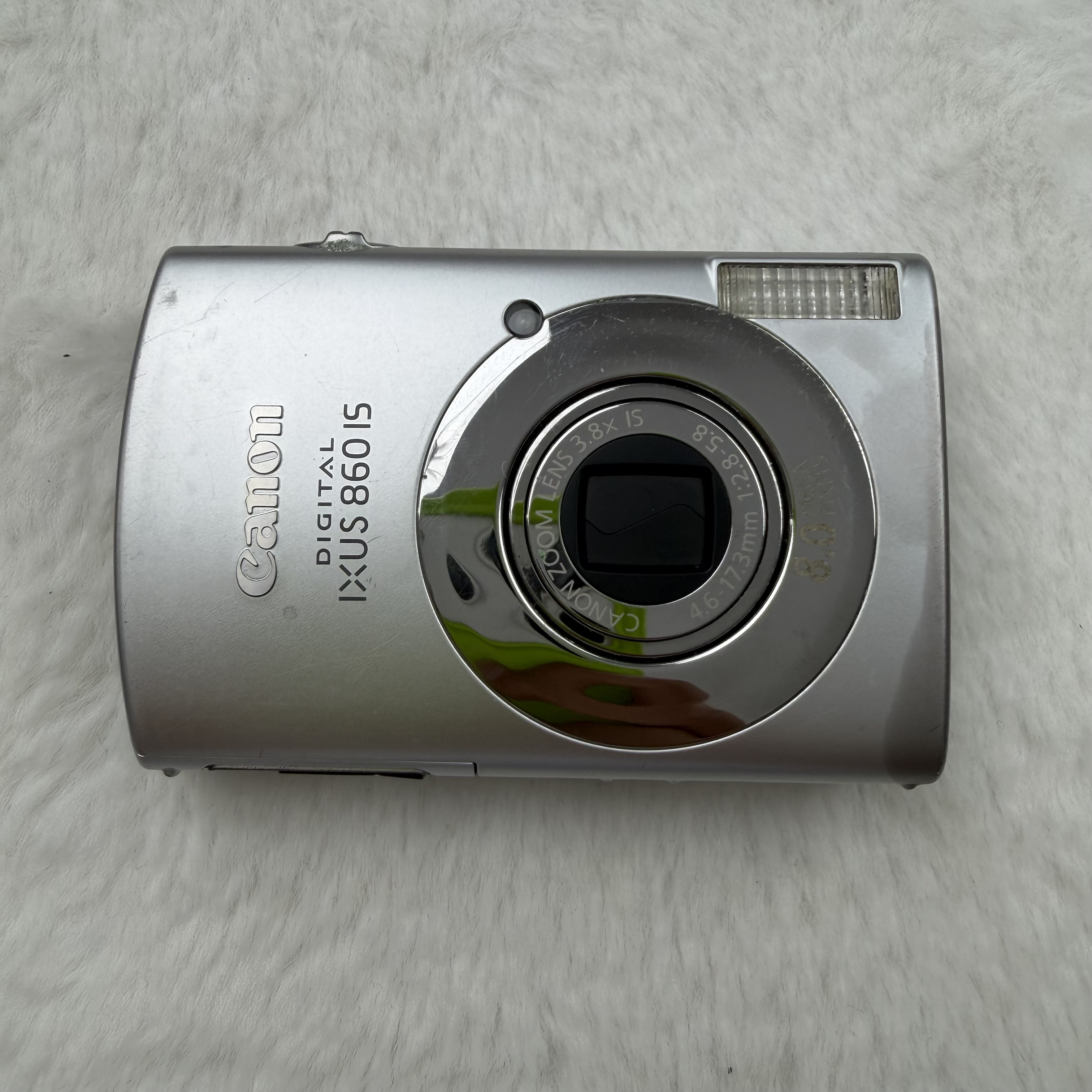 95新 Canon/佳能 ixus860银色800w像素3x光变冷白皮氛围感
