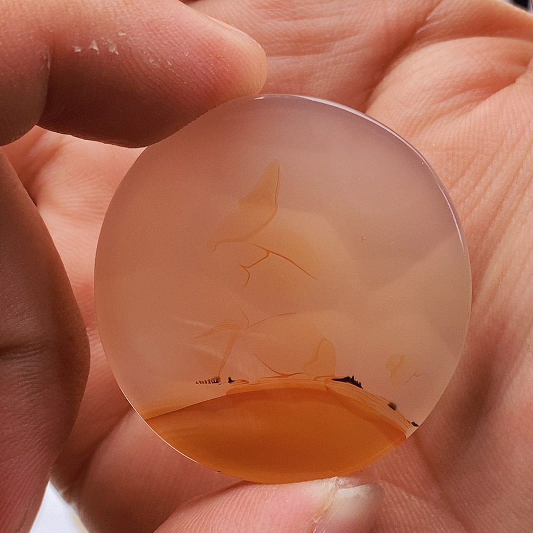 用***3玛瑙/玉髓未镶嵌吊坠(不含链)