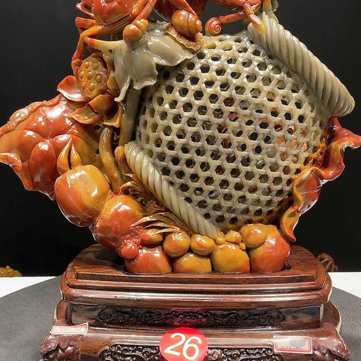 【闪购商品】寿山石敏****3山水寿山石雕刻艺术品