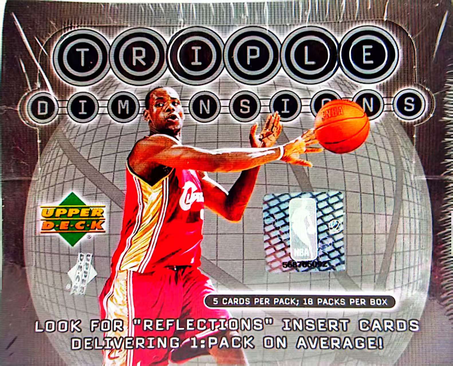 单包 2003-04 Upper Deck Triple Dimensions 球星卡盲盒