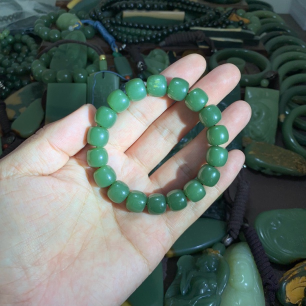 河磨玉12mm手串 不议价 免开尊口