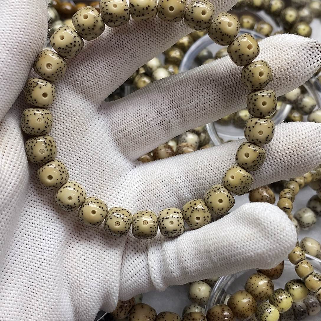 星月菩提吊坠98双留白大眼睛