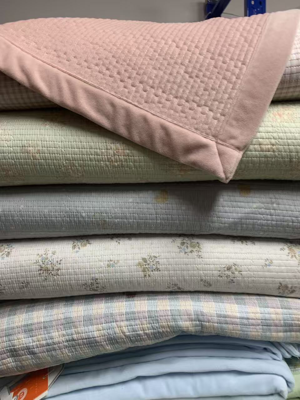 标准【莫代尔+婴儿绒AB版床盖】双面可用高温砂洗透气床盖