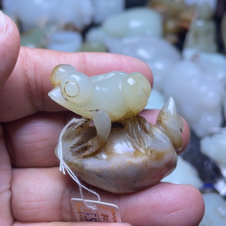 和田玉吊坠(不含链)未镶嵌