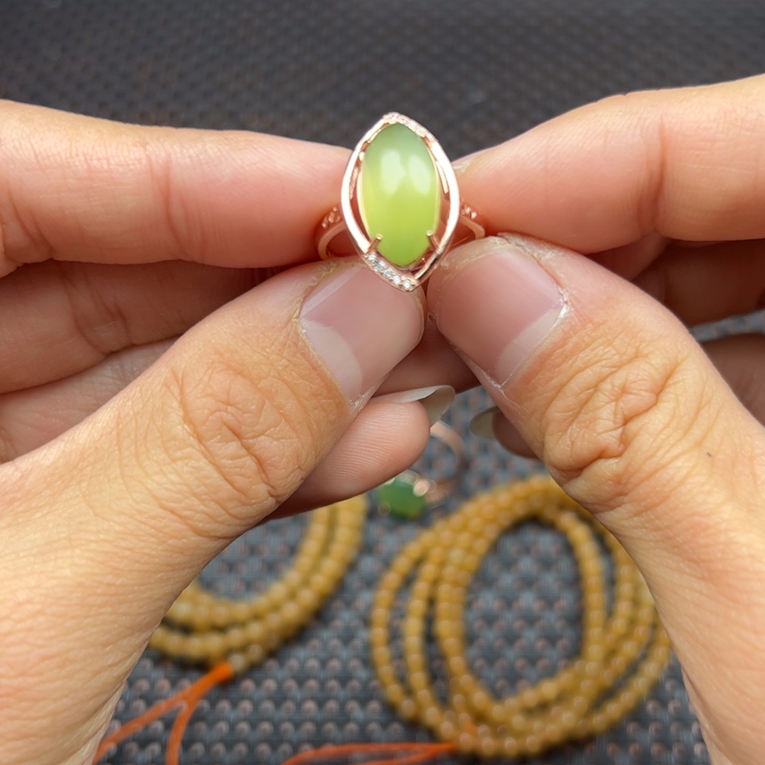 和田玉挂件银S925镶嵌