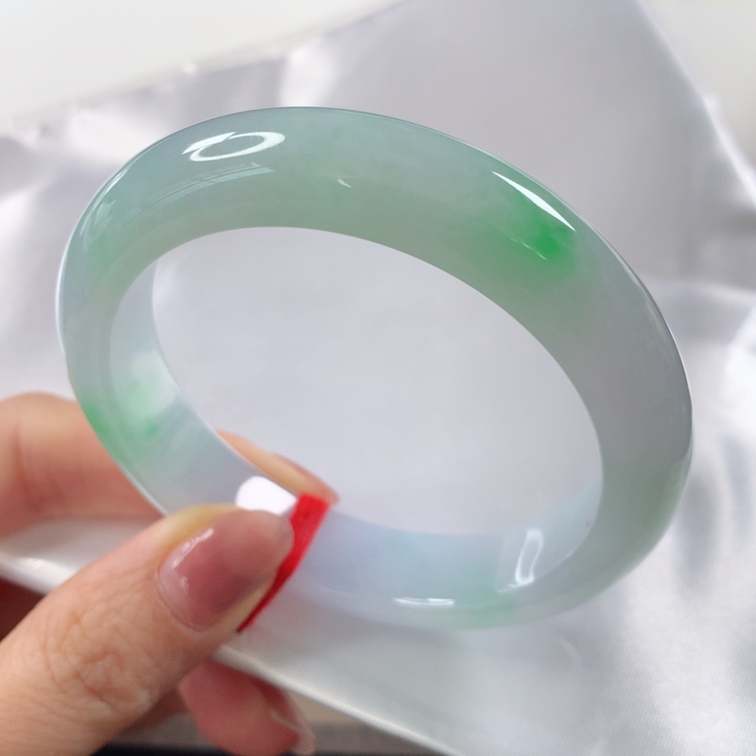 未镶嵌手镯翡翠 正圈271⭐⭐⭐⭐⭐强烈推荐