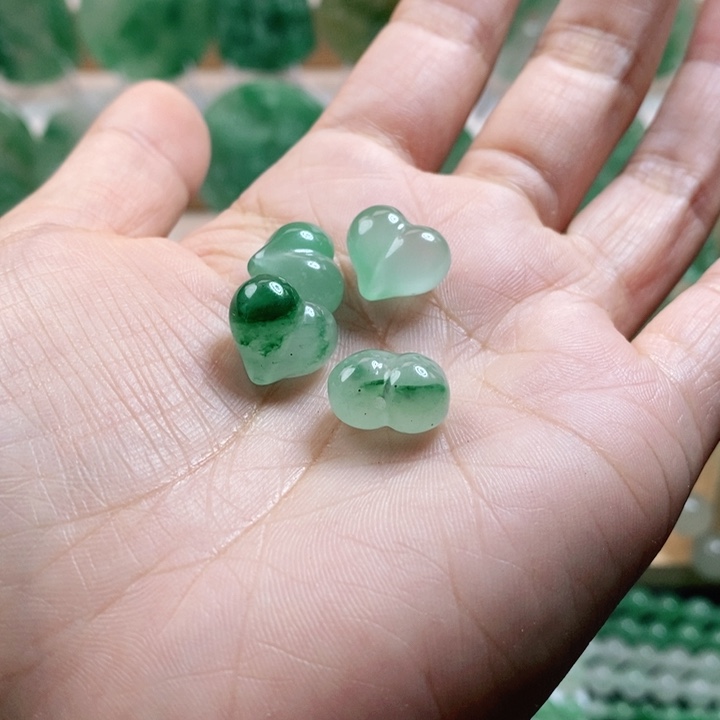 未镶嵌石英质玉珠宝半成品睿**羅非洲翠