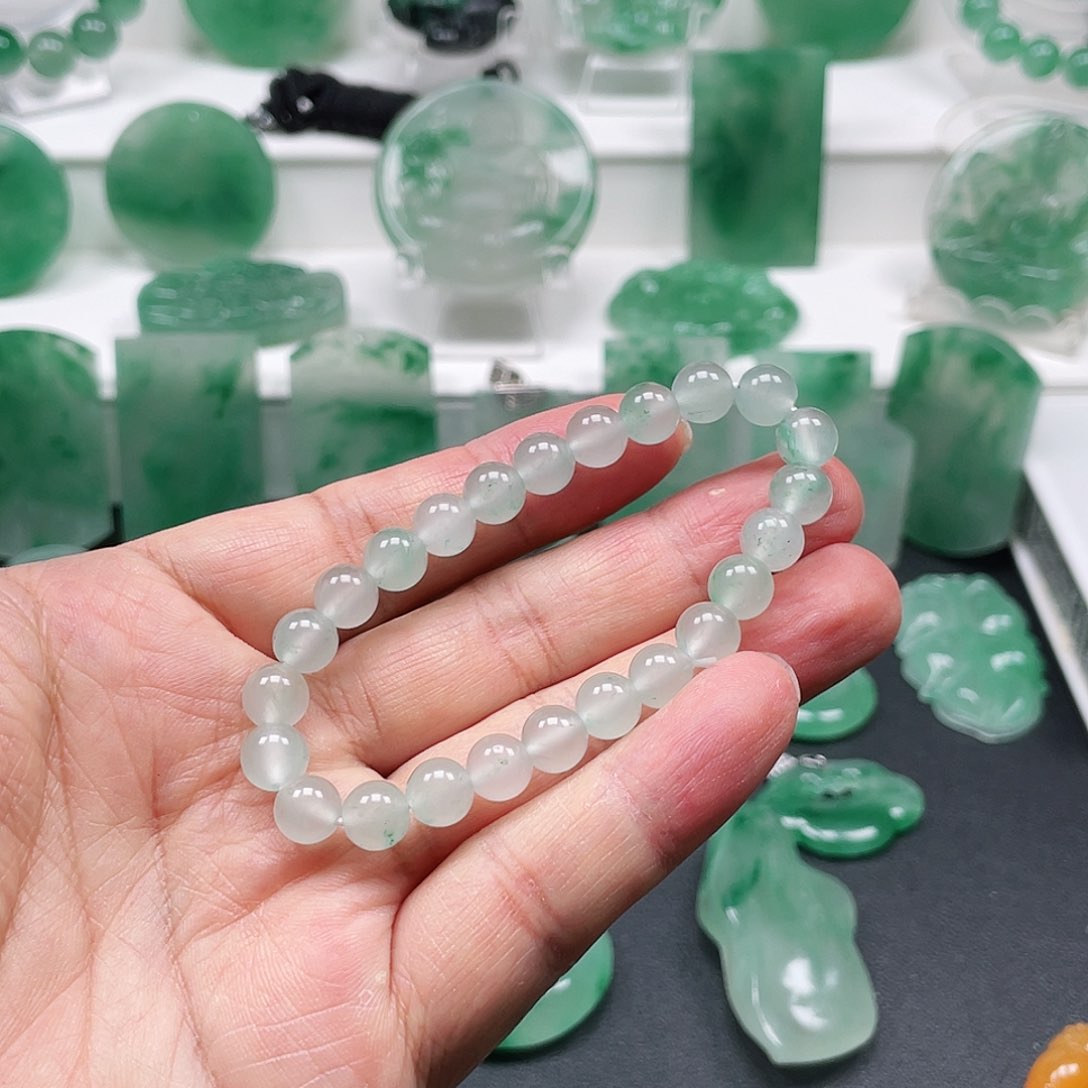 石英质玉手链未镶嵌