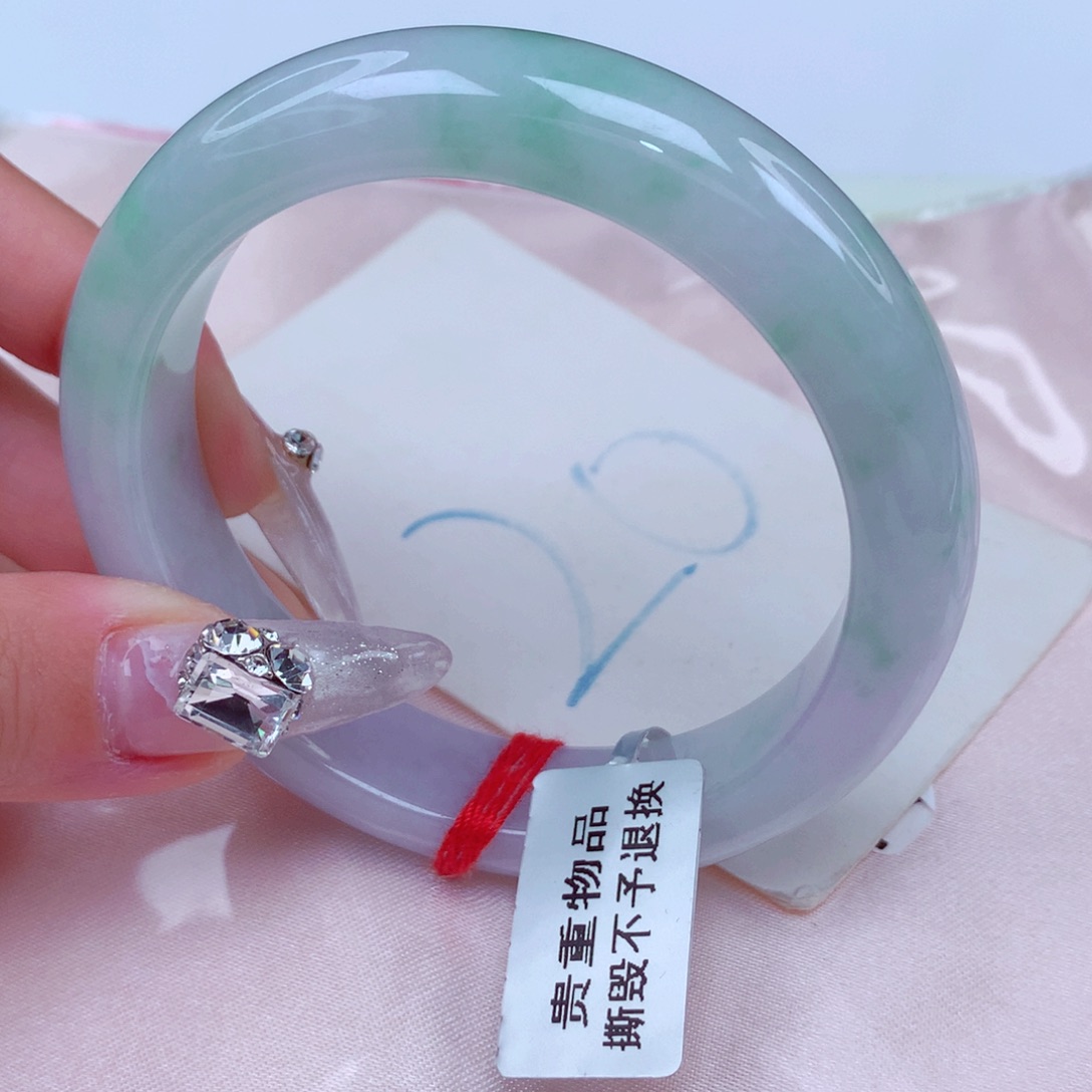 翡翠手镯未镶嵌天然缅甸翡翠A货手镯