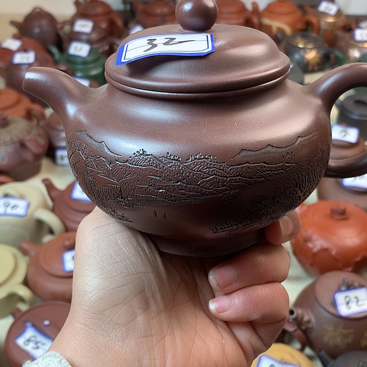 紫砂茶壶紫砂我微瑕微瑕……
