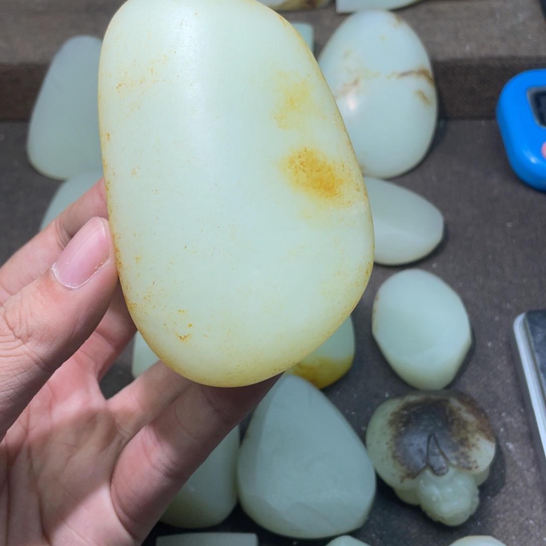 军***阀定制和田玉未镶嵌和田玉