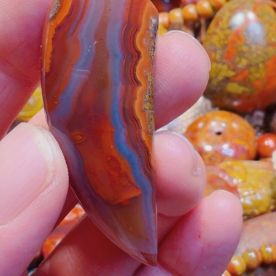 玛瑙/玉髓未镶嵌吊坠(不含链)