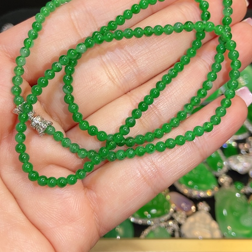 【闪购商品】颈饰未镶嵌翡翠天然翡翠