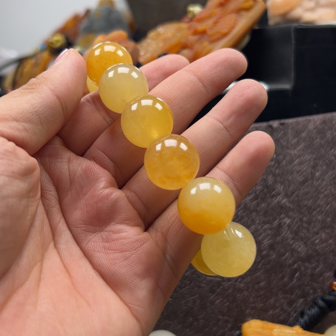 石英质玉（黄龙玉）未镶嵌多选一发货