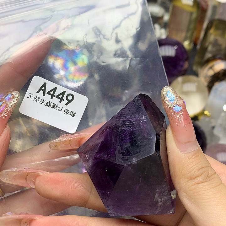 水晶水晶未镶嵌手把件