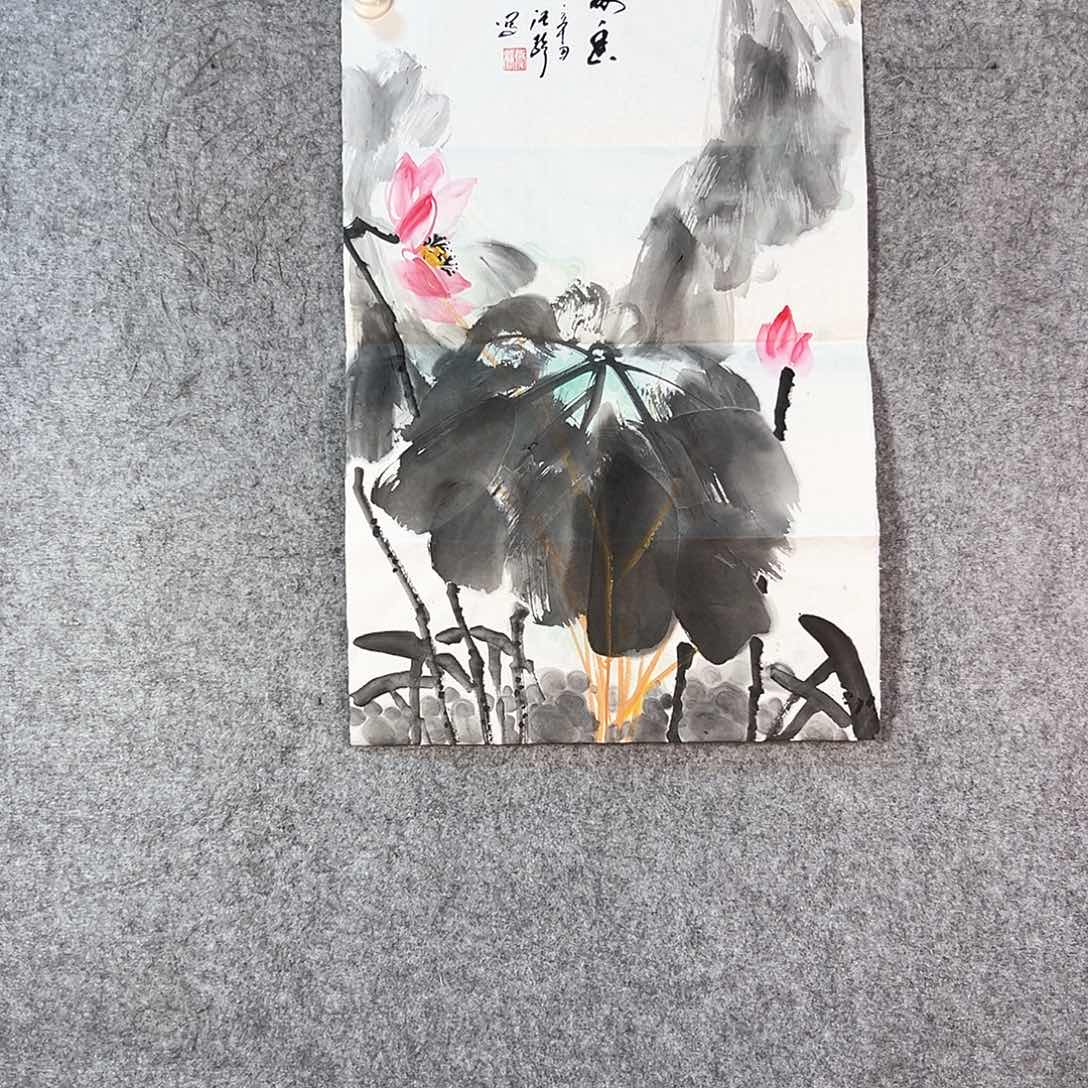 国画363 山水黔城市桥东区南
