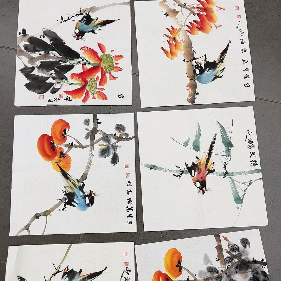 绘画陈志明国画作品