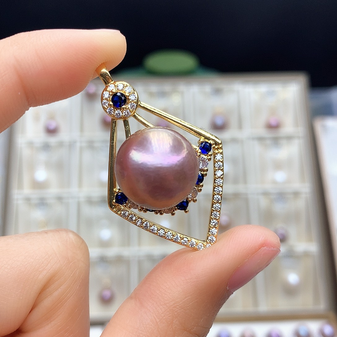 淡水珍珠颈饰合金