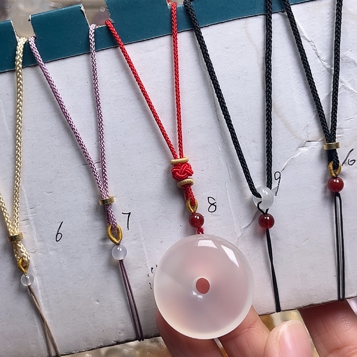 随***唱玛瑙/玉髓未镶嵌颈饰