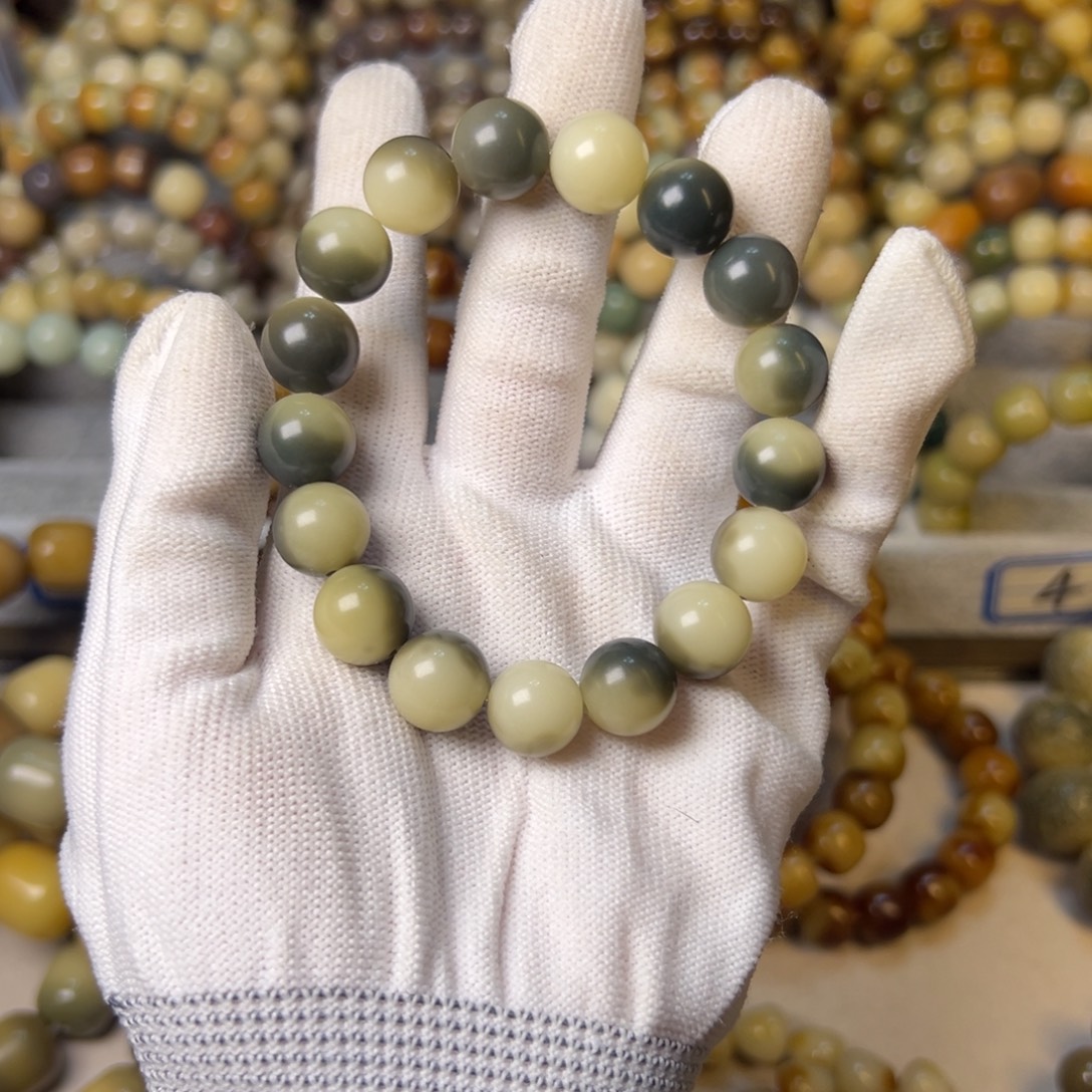 菩提根/象牙果手串远山黛卡12