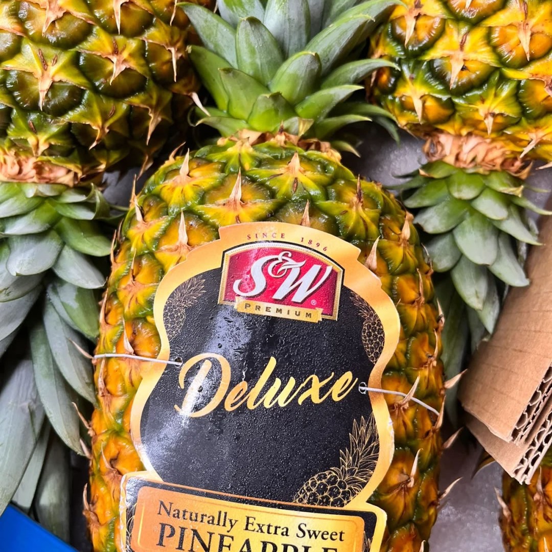 果切整果 蜂蜜钻凤梨一个约1800克（切盒备注）