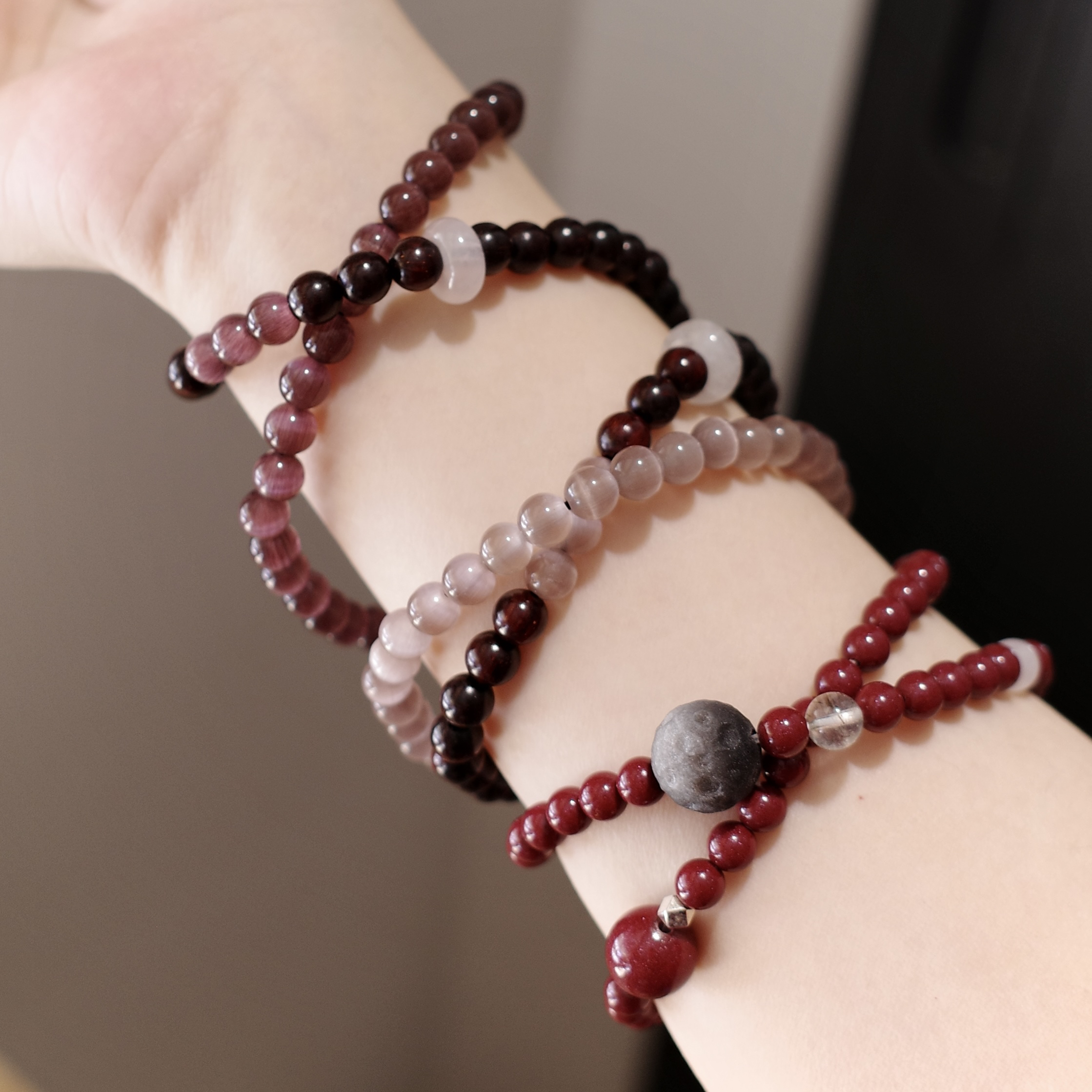 【多圈】此链接所有选项需拍2份 单拍发随机手串 原创手作