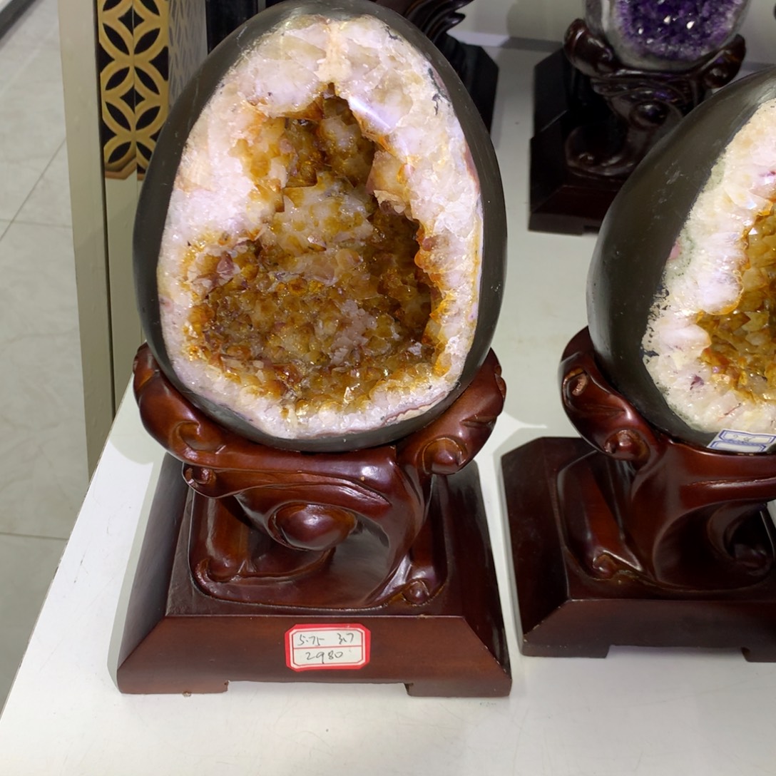 大型摆件（非配饰）未镶嵌水晶芳