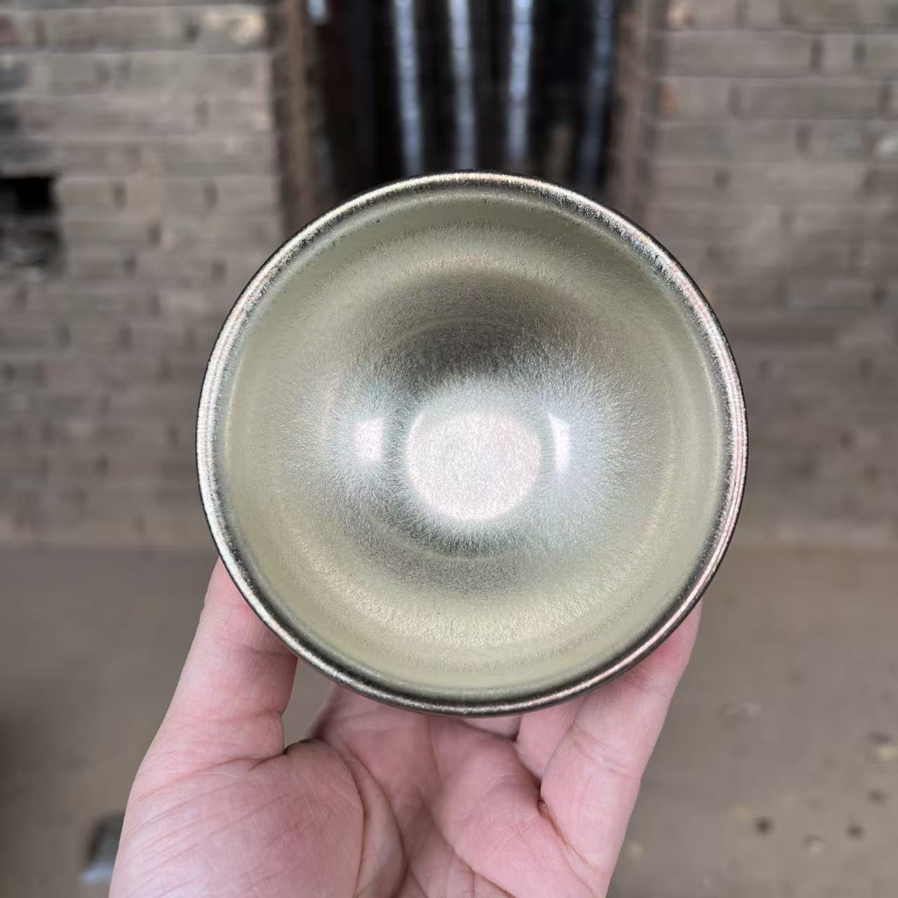 建盏主人杯【极光幻彩：金】官方指定溯源证书 专用茶具 电烧