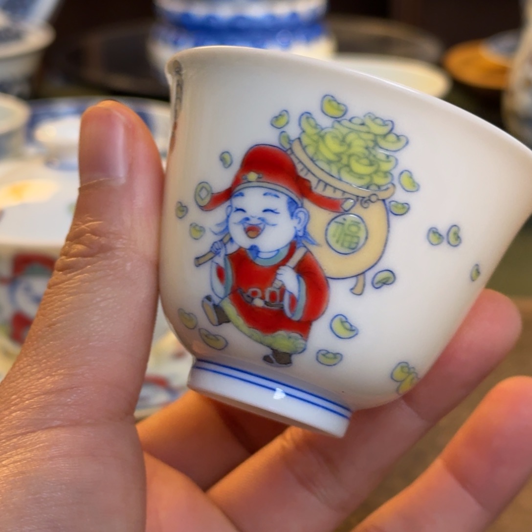 纯手工手绘陶瓷茶具