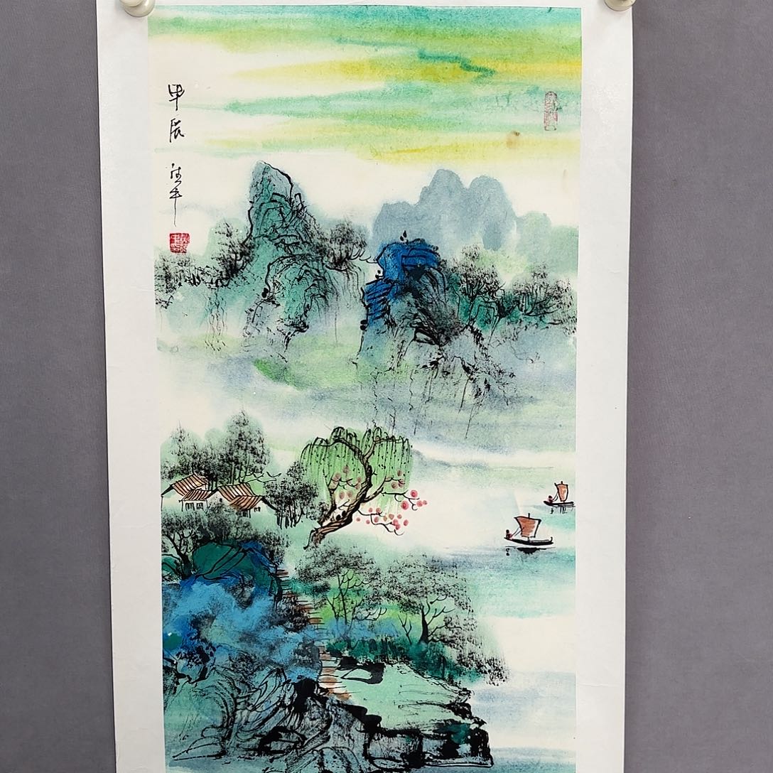 国画亲笔手绘原创