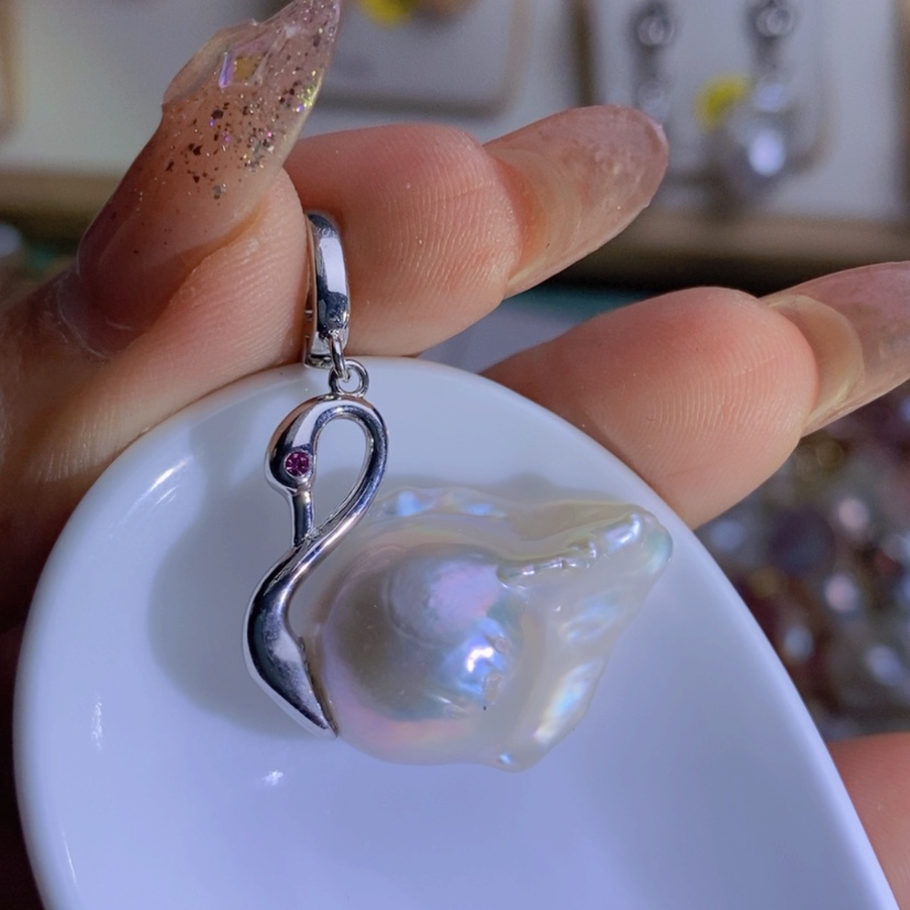 【闪购商品】淡水珍珠天然淡水珍珠合金