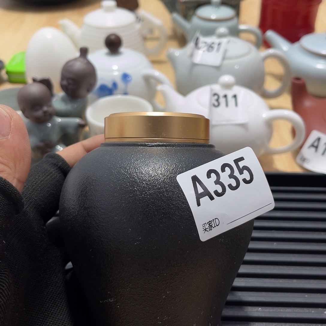瓷片茶摆件工艺品摆件666
