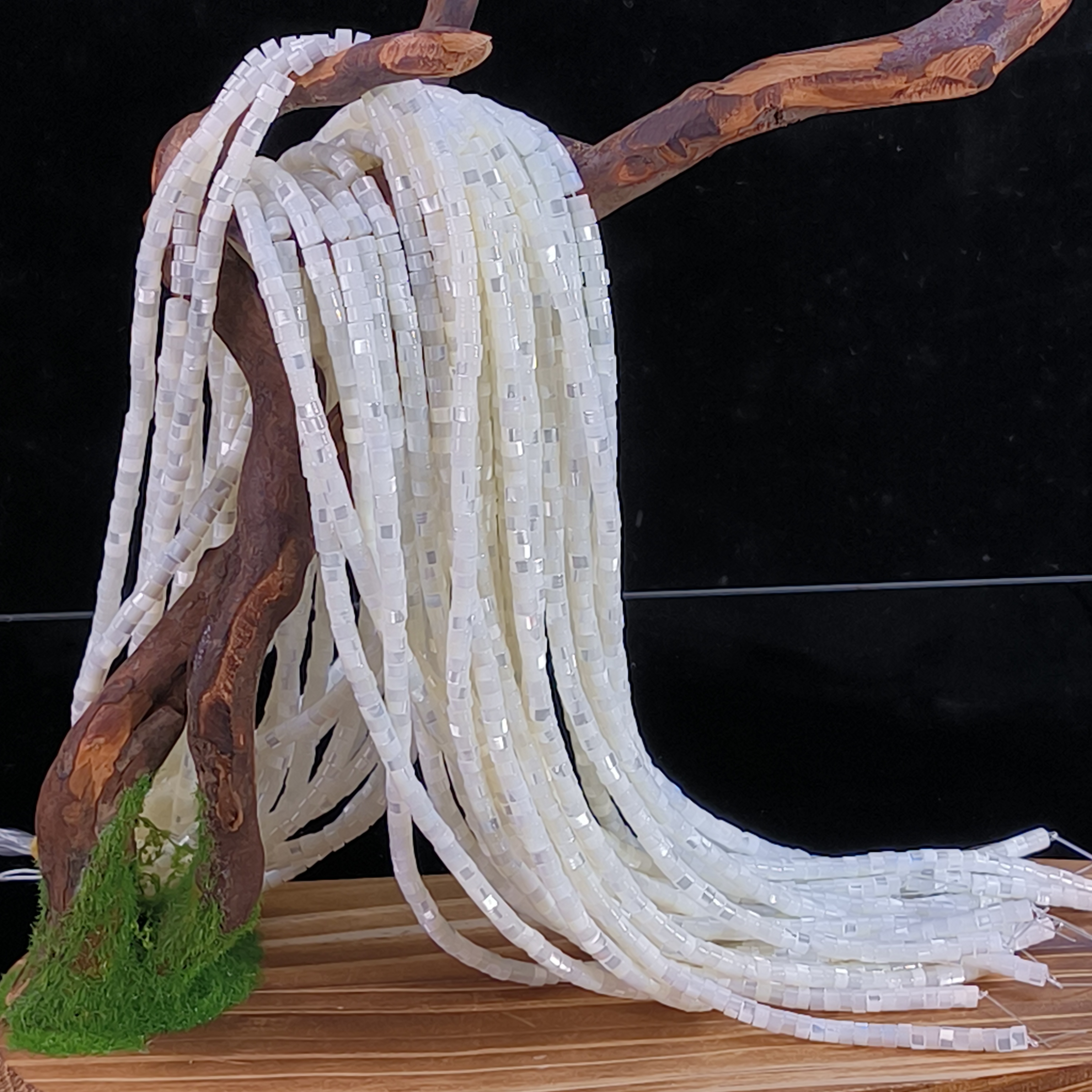 BeadsDance银丝贝直切长串4mm+ 多样性发一 编号XL1031