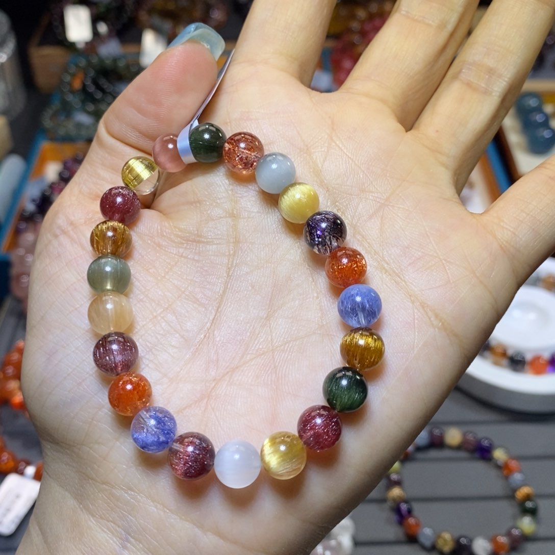 水晶手串未镶嵌手串