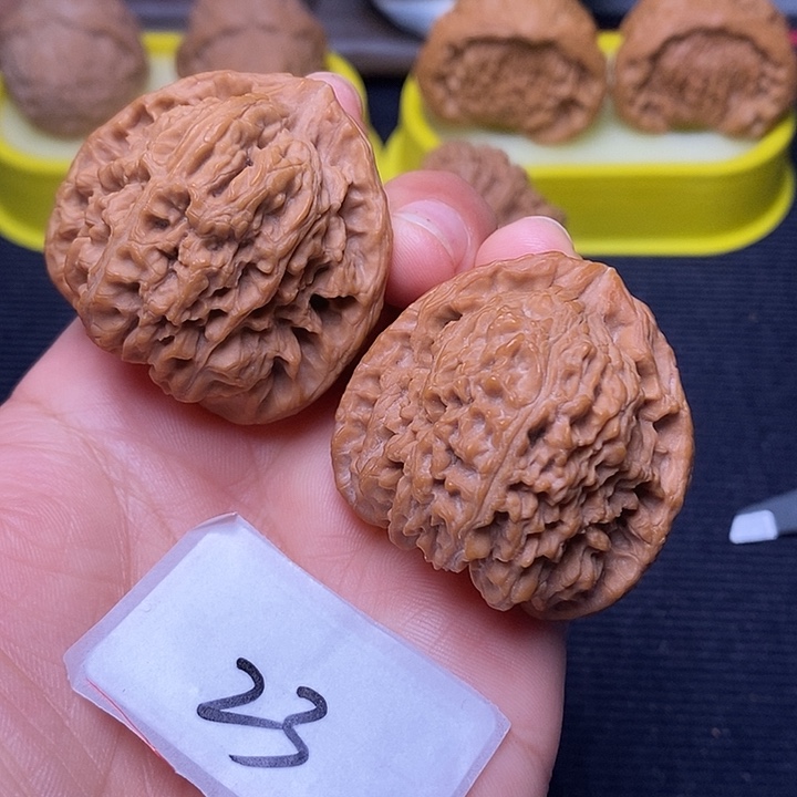 核桃手把件41南疆石158