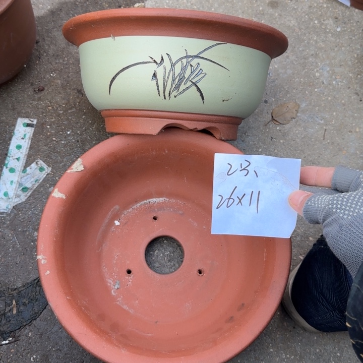 紫砂花盆特价商品