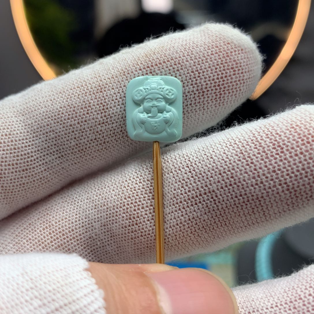 绿松石挂件未镶嵌